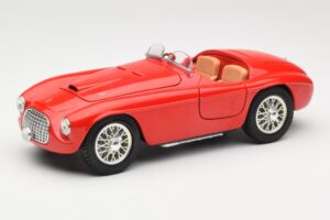 Ferrari 166 MM Barchetta Punainen Hot Wheels 1:18 B6054-1 Metalli
