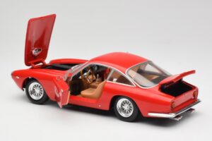 Ferrari 250 GT Berlinetta SWB Punainen Hot Wheels 1:18 B6053 Metalli — kuva 5 / 8