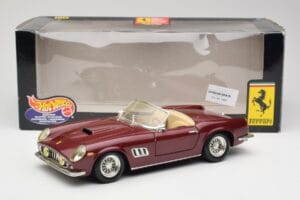 Ferrari 250 GT California Punainen Hot Wheels 1:18 3401158 Metalli — kuva 8 / 8