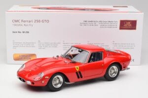 Ferrari 250 GTO London Show Punainen CMC 1:18 M-256 Metalli — kuva 6 / 6