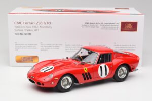 Ferrari 250 GTO #11 J. Surtees / M. Parkes Paris 1000km 1962 CMC 1:18 M-249 Metalli — kuva 6 / 6