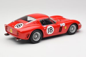 Ferrari 250 GTO #18 P. Rodriguez Daytona Continental 3 Hours Winner 1963 Kyosho 1:18 08438F Metalli — kuva 3 / 8