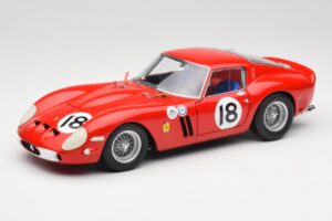 Ferrari 250 GTO #18 P. Rodriguez Daytona Continental 3 Hours Winner 1963 Kyosho 1:18 08438F Metalli