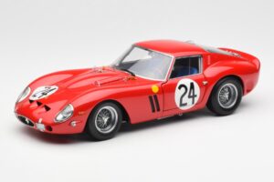 Ferrari 250 GTO #24 J. Blaton / G. Langlois 2nd 24 Hours of Le Mans 1963 Kyosho 1:18 08432C Metalli