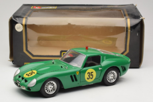 Ferrari 250 GTO #35 Vihreä 1962 Bburago 1:18 3011-G2 Metalli — kuva 8 / 8