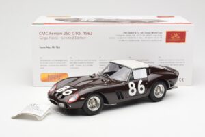 Ferrari 250 GTO #86 Targa Florio 1962 CMC 1:18 M-156 Metalli — kuva 6 / 6