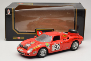 Ferrari 250 LM #192 Punainen 1965 Bburago 1:18 3033-P1 Metalli — kuva 8 / 8