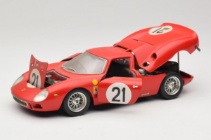 Ferrari 250 LM #21 M. Gregory / J. Rindt 24 Hours of Le Mans 1965 Bburago 1:18 3033-P2 Metalli — kuva 2 / 8