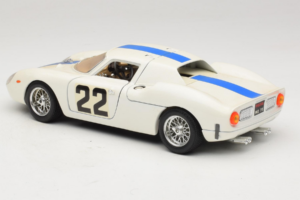 Ferrari 250 LM #22 Valkoinen 1965 Bburago 1:18 3333-W1 Metalli — kuva 7 / 8