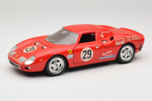 Ferrari 250 LM #29 Owens / Jones Monza 1992 Rajoitettu Painos Bburago 1:18 3033-P3 Metalli