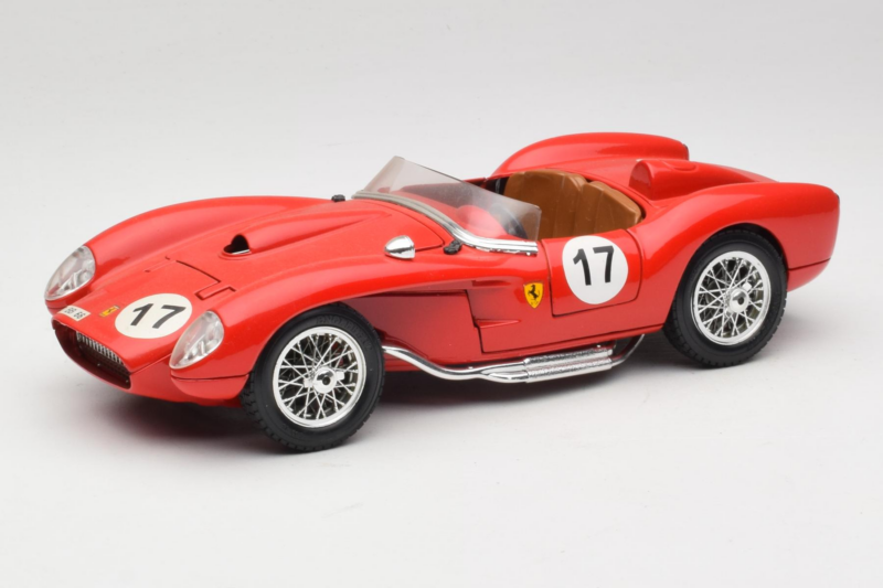 Ferrari 250 Testa Rossa #17 Punainen 1957 Bburago 1:18 3007-R4 Metalli