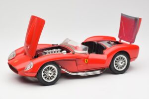 Ferrari 250 Testa Rossa Punainen Bburago 1:18 3007 Metalli — kuva 2 / 8