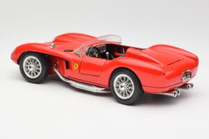Ferrari 250 Testa Rossa Punainen Bburago 1:18 3007 Metalli — kuva 7 / 8