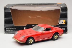Ferrari 275 GTB/4 Punainen ERTL 1:18 7493-P1 Metalli — kuva 8 / 8
