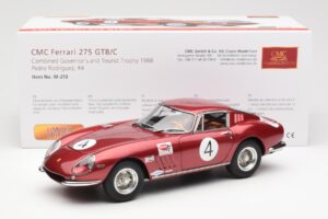 Ferrari 275 GTB/C #4 RAC Tourist Trophy 1966 CMC 1:18 M-213 Metalli — kuva 6 / 6