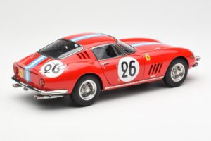 Ferrari 275 GTB Competizione #26 G. Biscaldi / A. de Bourbon Team Hugus 24 Hours of Le Mans 1966 CMC 1:18 M-199 Metalli — kuva 2 / 6