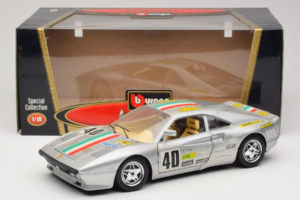 Ferrari 288 GTO #40 Hopea 1984 Bburago 1:18 3027-S1 Metalli — kuva 8 / 8