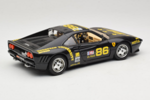 Ferrari 288 GTO #86 Musta Rajoitettu Painos 1984 Bburago 1:18 3027-B1 Metalli — kuva 3 / 8