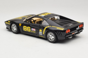 Ferrari 288 GTO #86 Musta Rajoitettu Painos 1984 Bburago 1:18 3027-B1 Metalli — kuva 7 / 8