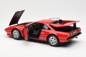 Ferrari 308 GTB Quattrovalvole Punainen Kyosho 1:18 08182R Metalli — kuva 5 / 8