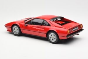 Ferrari 308 GTB Quattrovalvole Punainen Kyosho 1:18 08182R Metalli — kuva 7 / 8