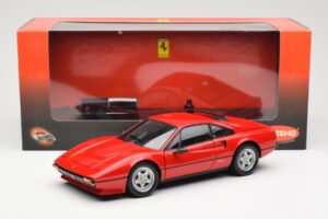 Ferrari 308 GTB Quattrovalvole Punainen Kyosho 1:18 08182R Metalli — kuva 8 / 8