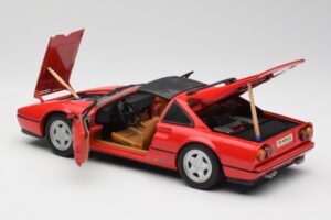 Ferrari 328 GTS Punainen Anson 1:18 TY11078 Metalli — kuva 5 / 8