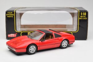 Ferrari 328 GTS Punainen Anson 1:18 TY11078 Metalli — kuva 8 / 8