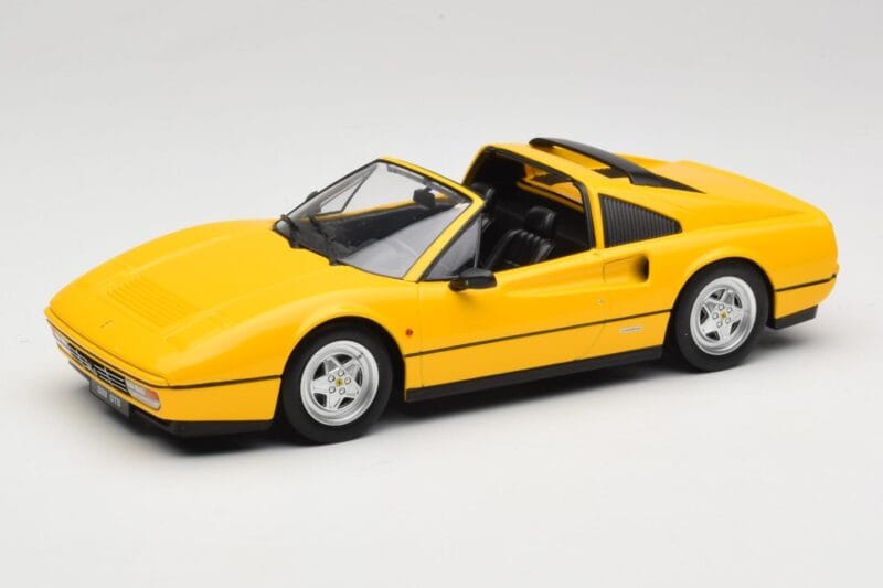 Ferrari 328 GTS Keltainen KK-Scale 1:18 KKDC180552 Metalli