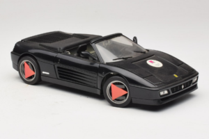 Ferrari 348 Spider Musta Mira 1:18 6181 Metalli — kuva 6 / 8
