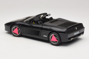 Ferrari 348 Spider Musta Mira 1:18 6181 Metalli — kuva 7 / 8