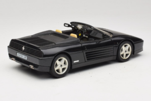 Ferrari 348 Spider Musta Hopeavanteilla Mira 1:18 6918 Metalli — kuva 3 / 8