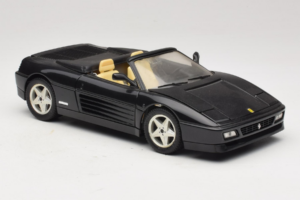 Ferrari 348 Spider Musta Hopeavanteilla Mira 1:18 6918 Metalli — kuva 6 / 8