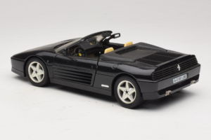 Ferrari 348 Spider Musta Hopeavanteilla Mira 1:18 6918 Metalli — kuva 7 / 8
