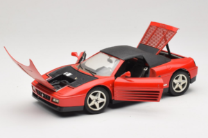 Ferrari 348 Spider Punainen Mira 1:18 6180 Metalli — kuva 2 / 8