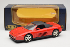 Ferrari 348 Spider Punainen Mira 1:18 6180 Metalli — kuva 8 / 8
