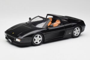 Ferrari 348 TS Musta Hot Wheels 1:18 X5481 Metalli