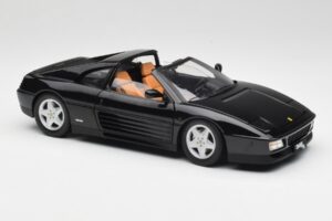 Ferrari 348 TS Musta Hot Wheels 1:18 X5481 Metalli — kuva 6 / 8