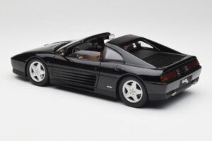 Ferrari 348 TS Musta Hot Wheels 1:18 X5481 Metalli — kuva 7 / 8