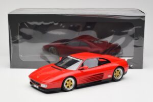 Ferrari 348 Twin Turbo Koenig Special Punainen GT Spirit 1:18 GT472 Hartsi — kuva 6 / 6
