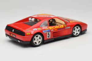 Ferrari 348 TB #5 Monroe Punainen 1989 Bburago 1:18 3039-M1 Metalli — kuva 3 / 8