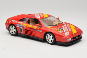 Ferrari 348 TB #5 Monroe Punainen 1989 Bburago 1:18 3039-M1 Metalli — kuva 6 / 8