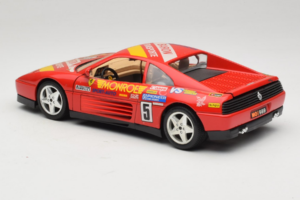 Ferrari 348 TB #5 Monroe Punainen 1989 Bburago 1:18 3039-M1 Metalli — kuva 7 / 8