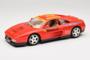 Ferrari 348tb Pirelli Punainen Bburago 1:18 3039-P2 Metalli