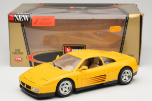 Ferrari 348 TB Keltainen Replacement Box Bburago 1:18 3039-R2 Metalli — kuva 8 / 8