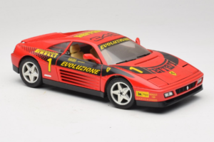 Ferrari 348 ts Evoluzione #1 Punainen Mira 1:18 6112 Metalli — kuva 6 / 8