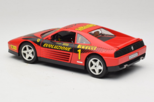 Ferrari 348 ts Evoluzione #1 Punainen Mira 1:18 6112 Metalli — kuva 7 / 8