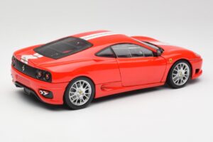 Ferrari 360 Challenge Stradale Punainen Hot Wheels 1:18 C0407 Metalli — kuva 3 / 8