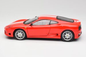 Ferrari 360 Challenge Stradale Punainen Hot Wheels 1:18 C0407 Metalli — kuva 4 / 8