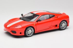 Ferrari 360 Challenge Stradale Punainen Hot Wheels 1:18 C0407 Metalli